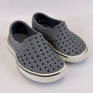 NATIVE Miles Gray SlipOn Waterproof Shoes Size C7